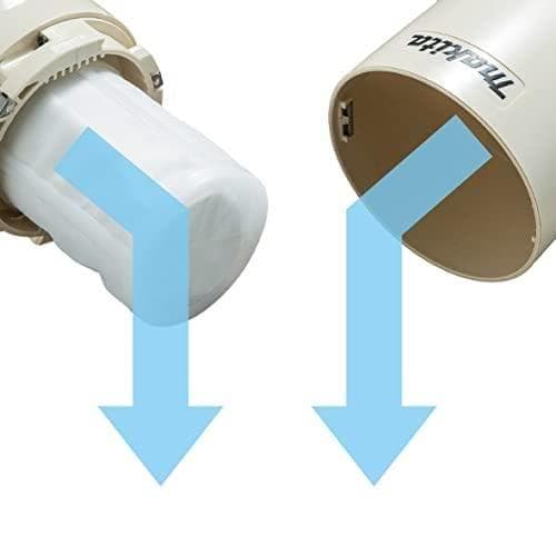 マキタ(Makita) 充電式クリーナ（レッド）バッテリ内蔵式 10.8V2Ak