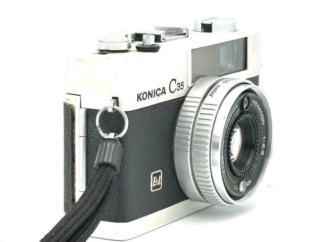 【完動品】Konica C35 E&L フィルムカメラ 動作確認済み