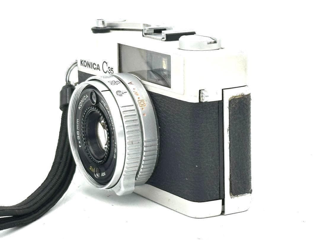 【完動品】Konica C35 E&L フィルムカメラ 動作確認済み