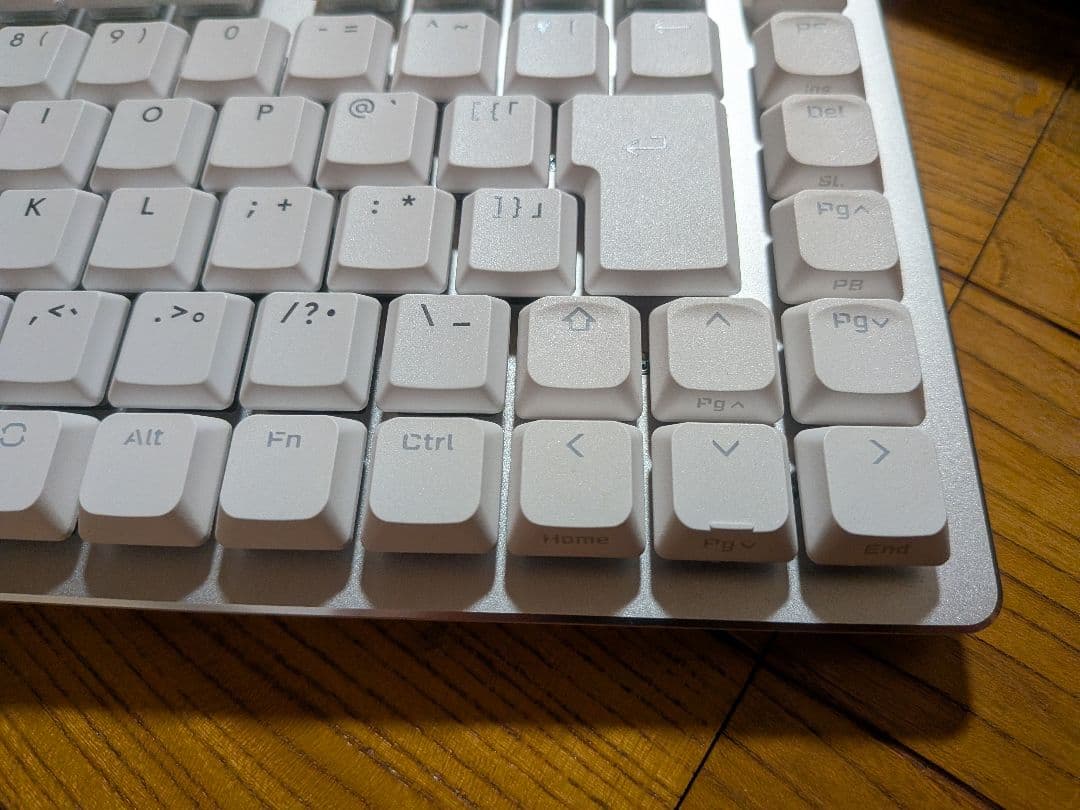 ELECOM VK720AL ロープロファイルキーボード （キーキャップ換装品）