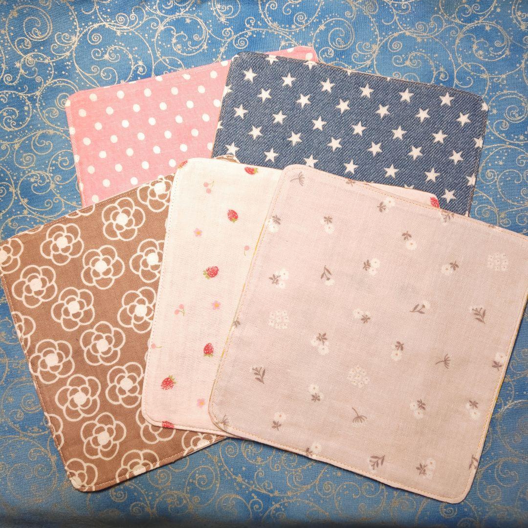 ＊Cherry＊　ハンカチ　ねこちゃん柄ハンドメイド2/14
