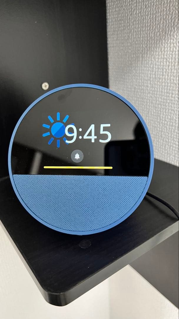 《値下げ》Echo Spot スマートスピーカー 青
