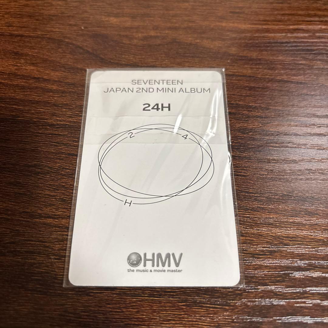 SEVENTEEN セブチ ウジ トレカ 24H HMV