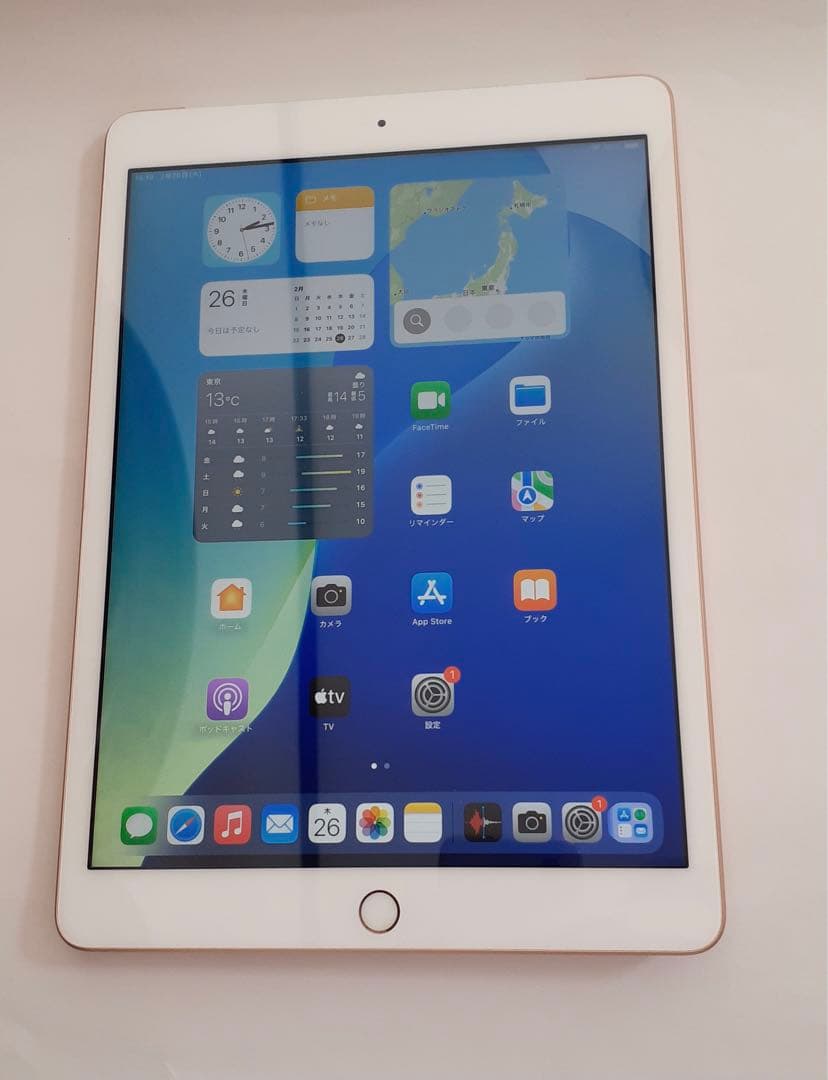 iPad7 第七世代 128GB cellular SIMフリー ゴールド