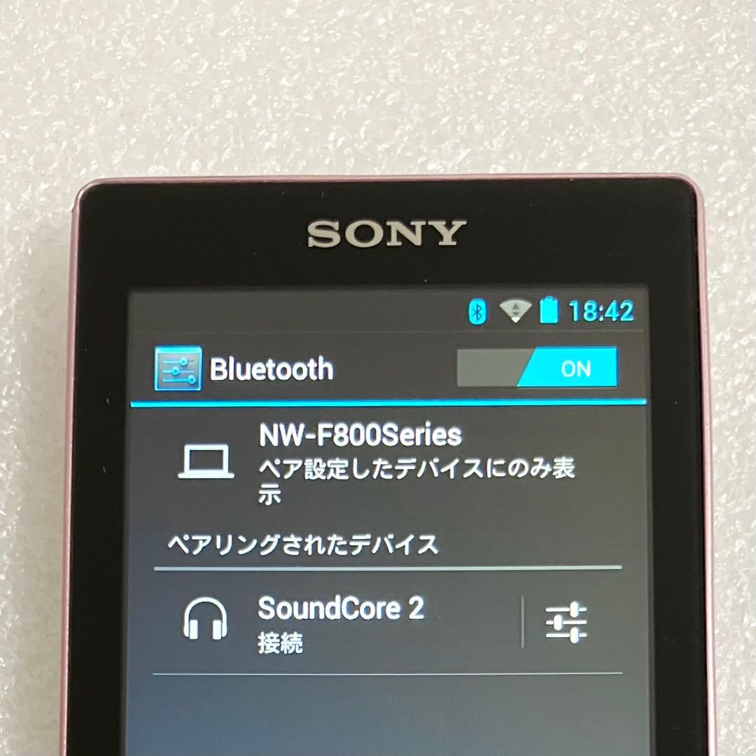 【ディスプレイ　バッテリ良好】　SONY ウォークマン　NW-F806 32GB