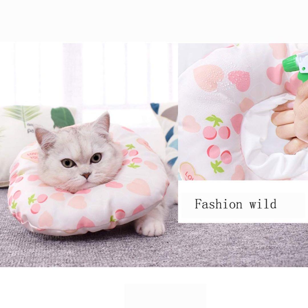 〆近々再出品！ペット回復首輪 後に手術小型犬猫用ペットの猫回復首輪パターンソフト