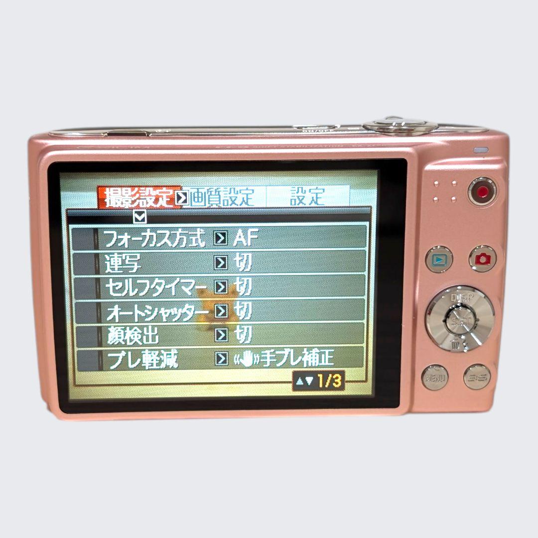 美品 動作確認済 CASIO EXILIM EX-Z450 デジカメ ピンク
