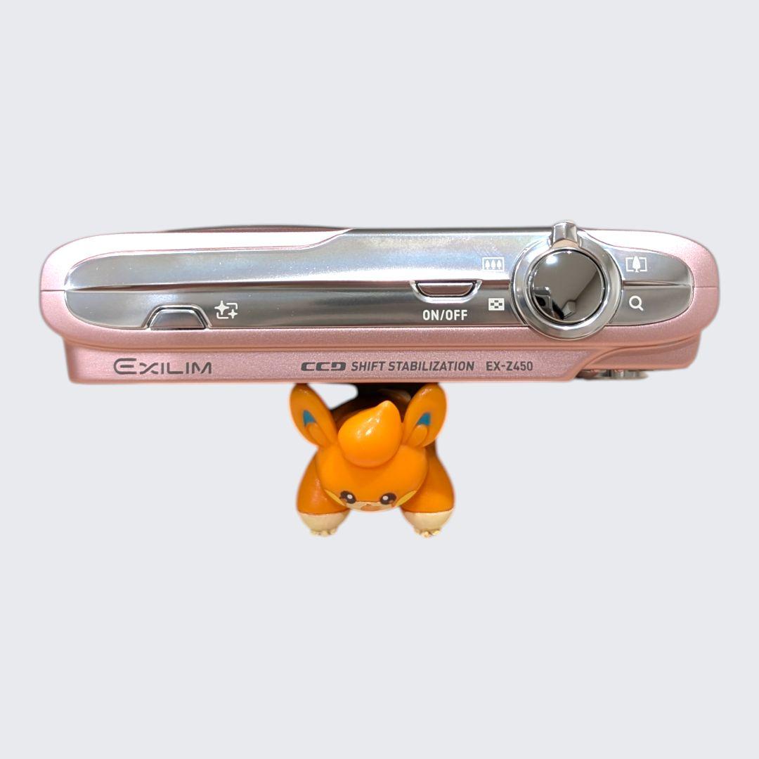美品 動作確認済 CASIO EXILIM EX-Z450 デジカメ ピンク