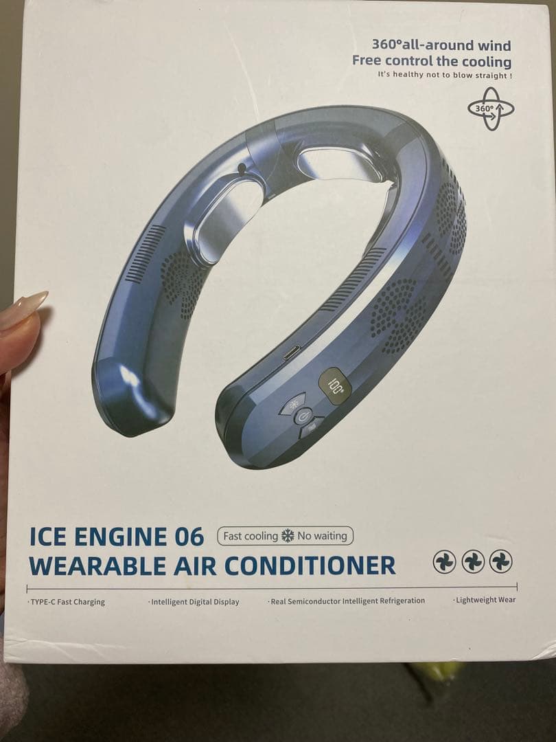 ICE ENGINE 06 ウェアラブルエアコン(クーラー\ヒーター)