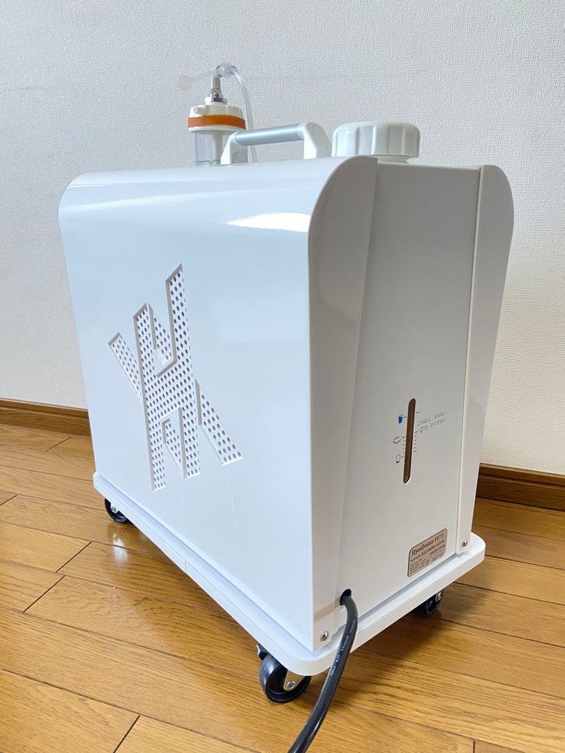 【動作確認済】ヘリックスジャパン ハイセルべーターpf72 水素吸入機 平台車付