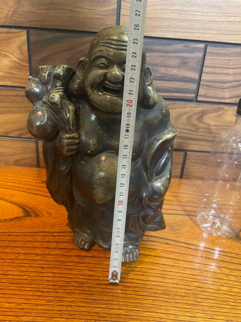 古備前　名工14代目　木村友敬　布袋様　七福人　戦前