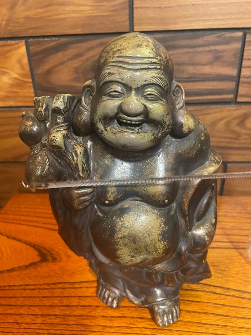 古備前　名工14代目　木村友敬　布袋様　七福人　戦前