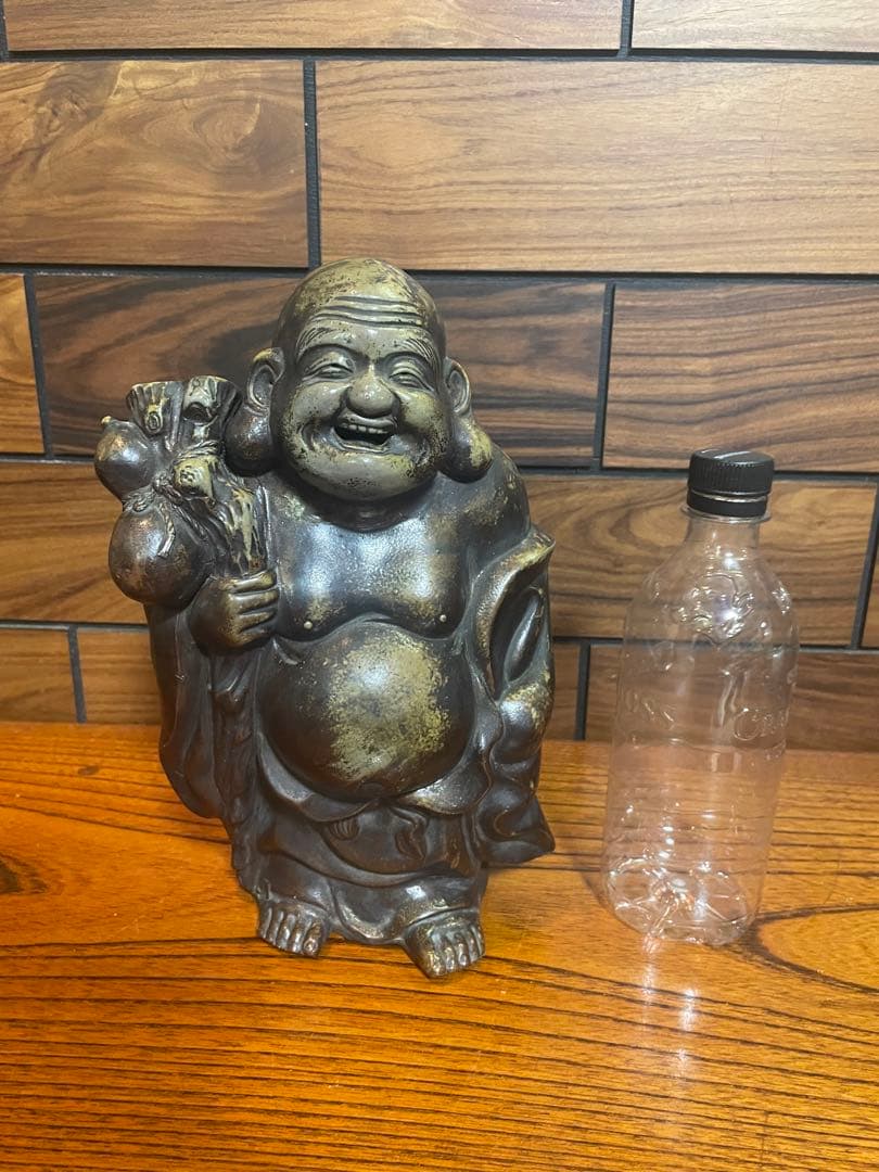 古備前　名工14代目　木村友敬　布袋様　七福人　戦前