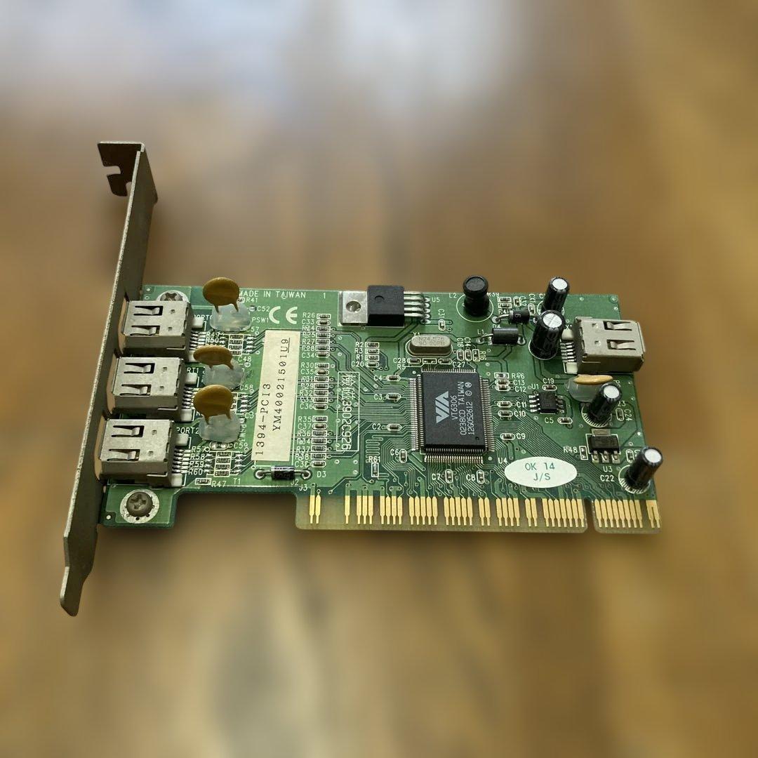 IEEE1394 PCI拡張カード 4ポート
