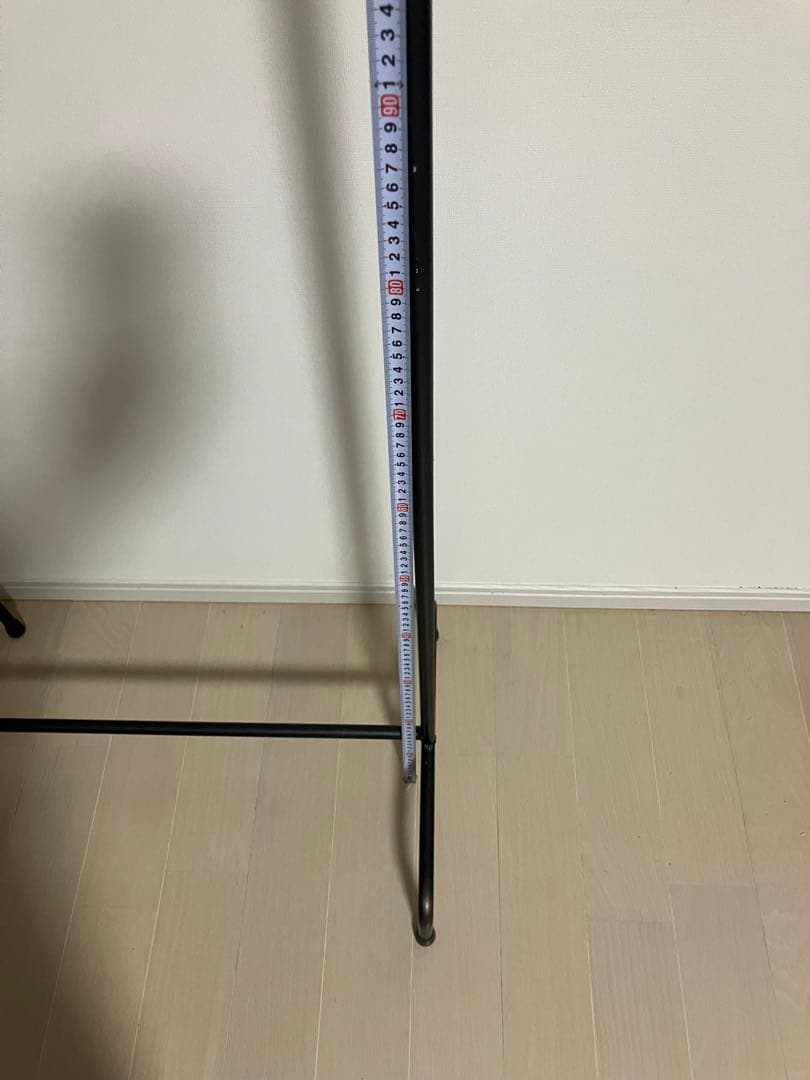 ②ハンガーラック　アイアン　ビンテージ　レトロ店舗　什器