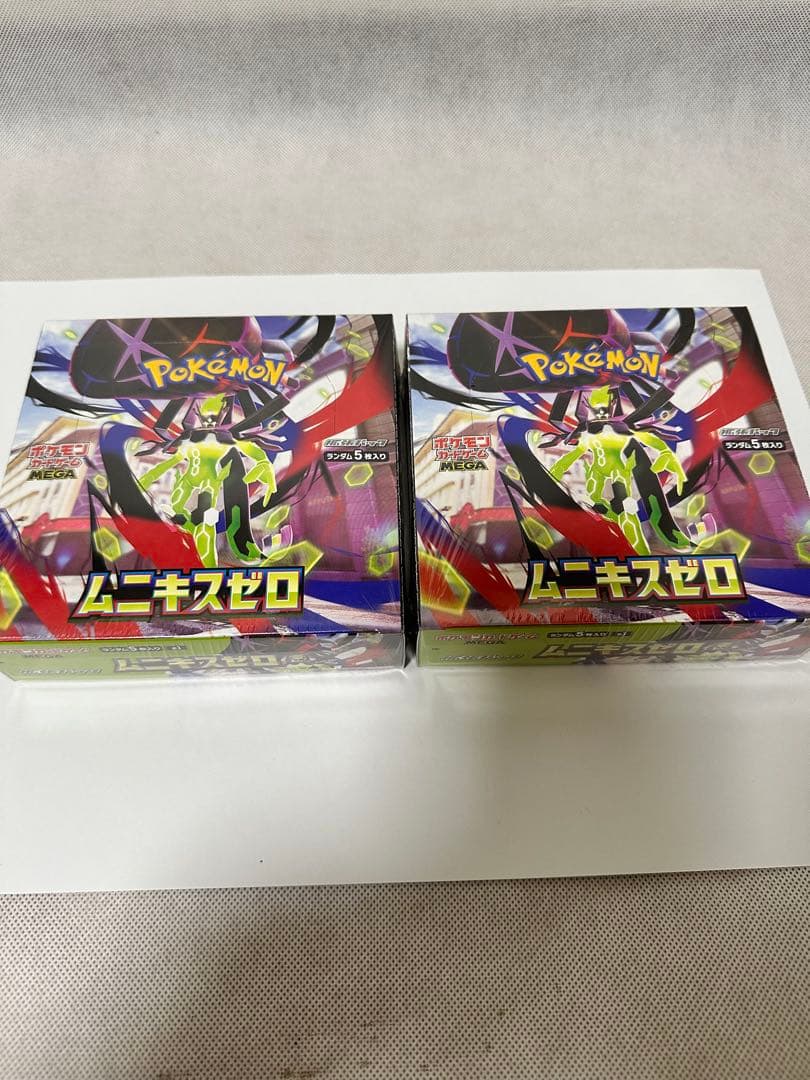 ポケモンカード ムニキスゼロ BOX 2箱 シュリンク付き