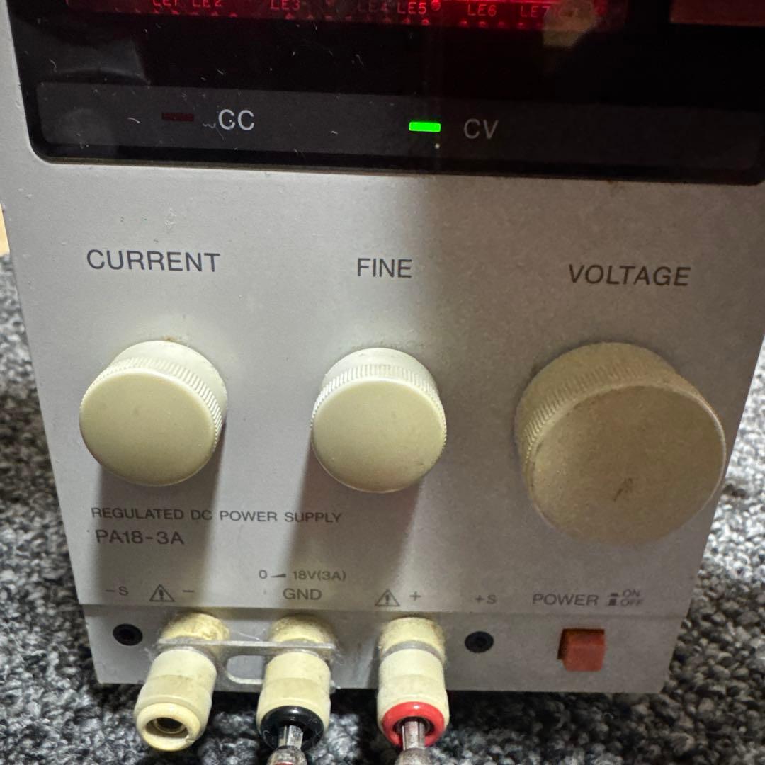 KENWOOD PA18-3A 直流安定化電源 0-18V 3A