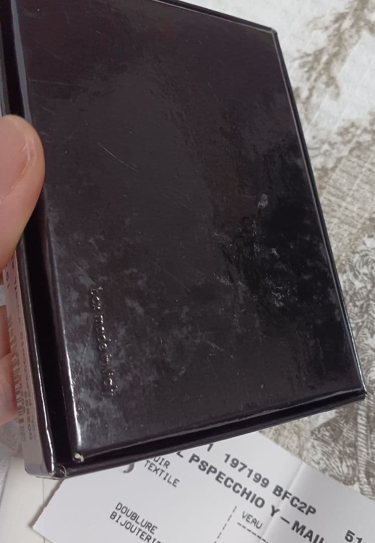 YSL イヴサンローラン Y-MAIL Yメール 鏡 ミラー