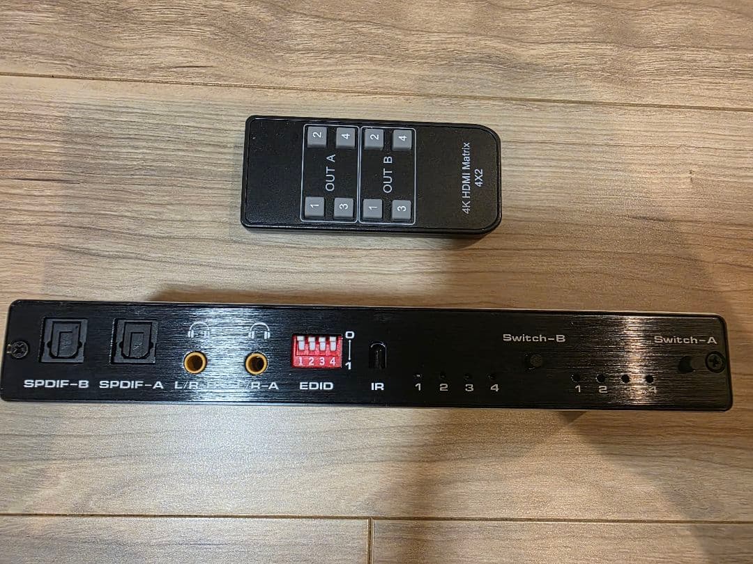 その他 HDMI Matrix 4x2 4K 60Hz
