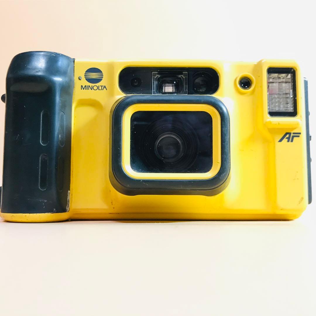 良好動作　ミノルタ　MINOLTA　ウェザーマチック　DUAL35　防水カメラ