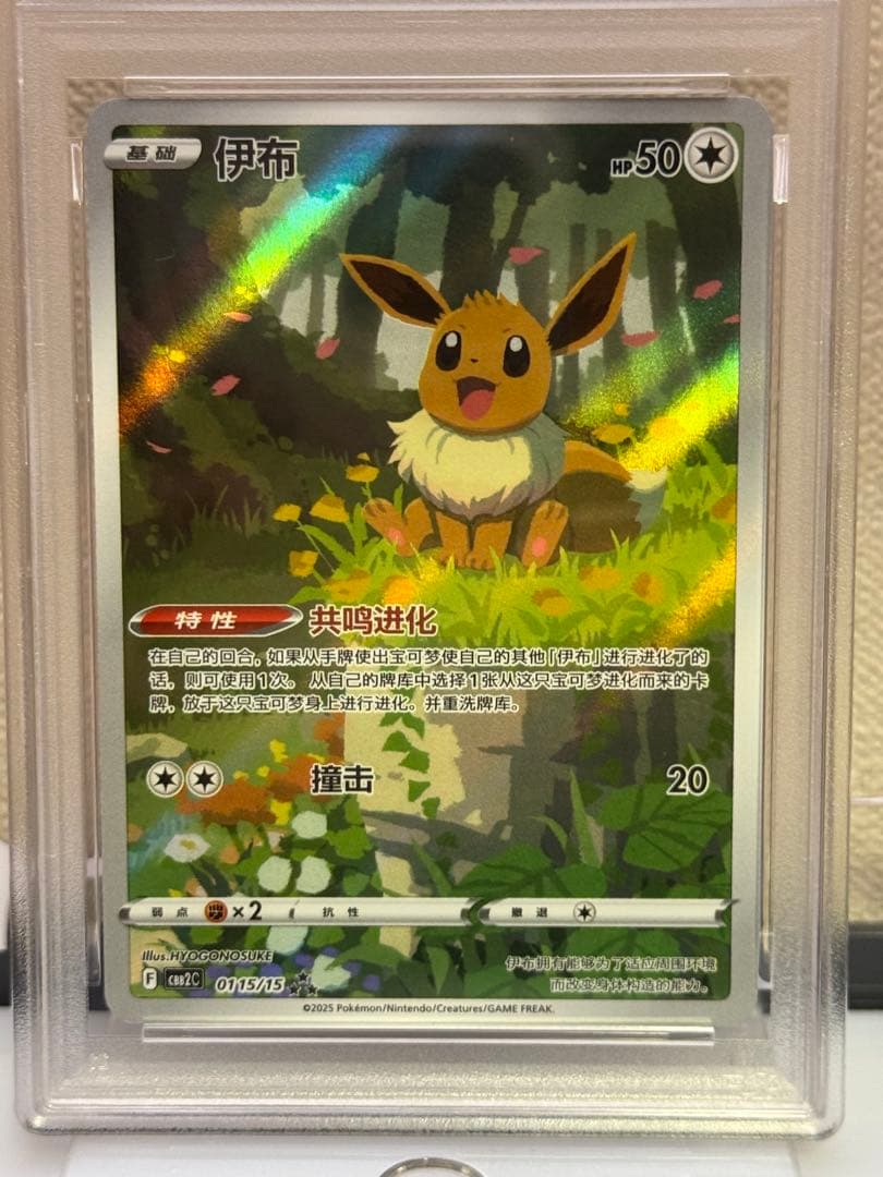 PSA10 イーブイ 中国語　CBB2C-01 15/15