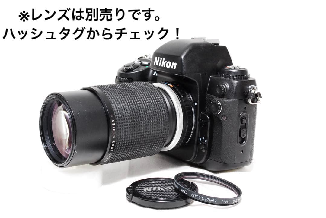 動作品⭐️ Nikon F100 フィルムカメラ ベタつき無し・液晶漏れなし