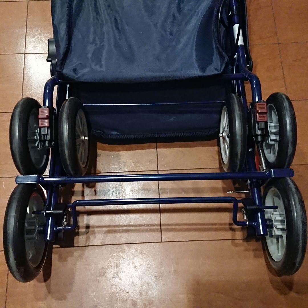 【極美品 取扱説明書付】 幸和製作所 アルミ製 シルバーカー PW-298