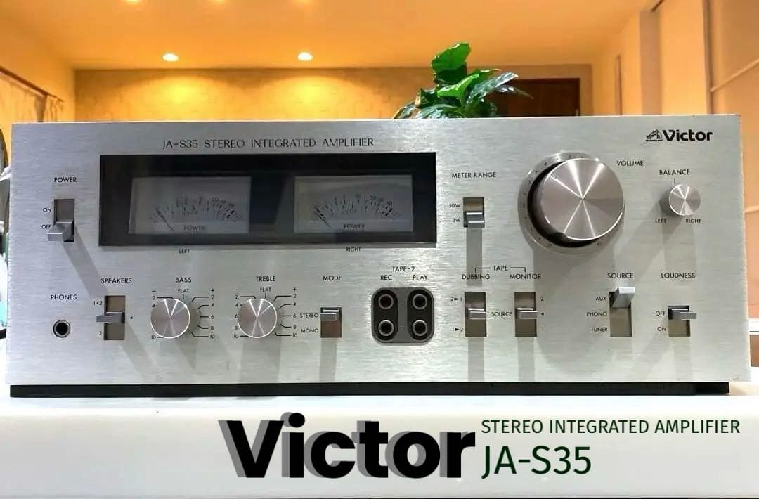 Victor プリメインアンプ JA-S35 ビクター 動作品