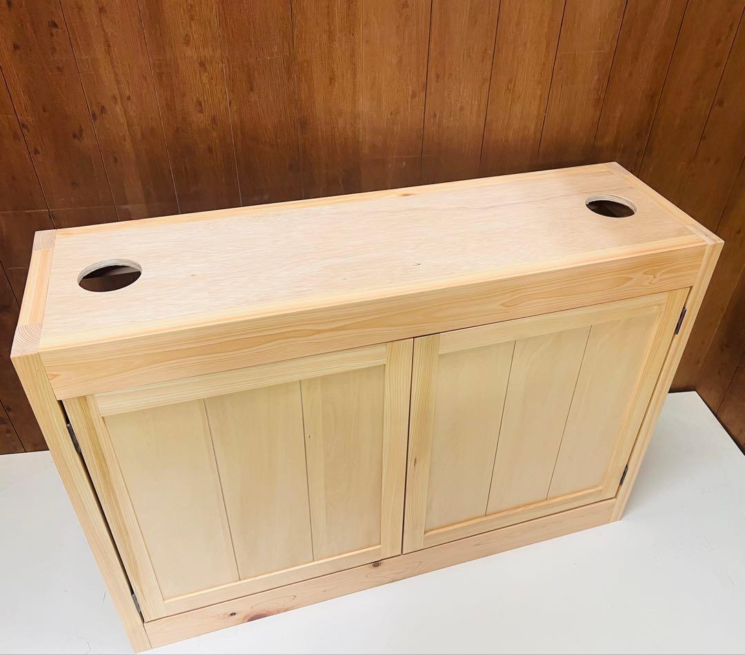 1000ｘ290ｘ400㎜オーバーフロー水槽セット ブラックシリコン 未使用品