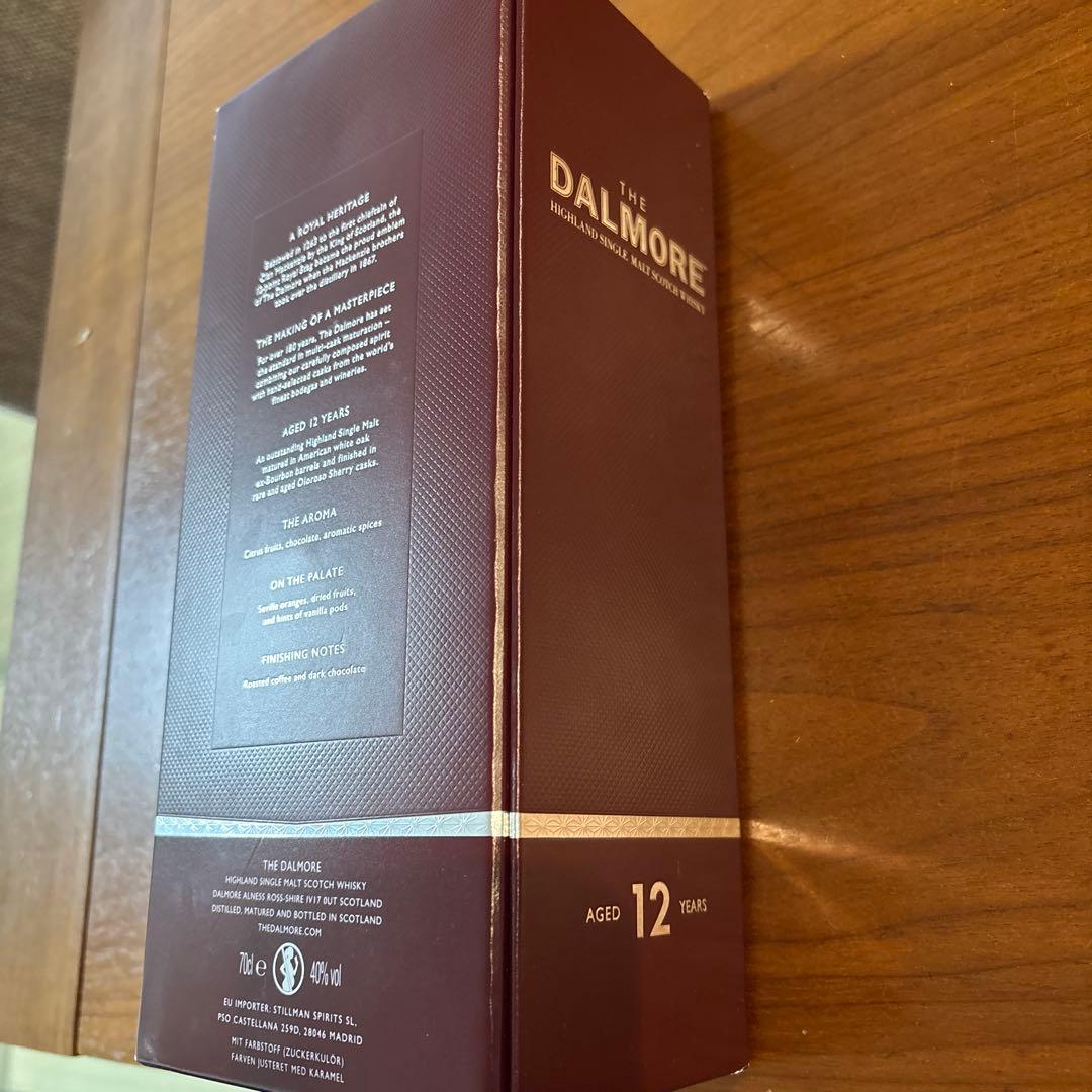 未開封　ウイスキー　DALMORE ダルモア12年 内容量700ml