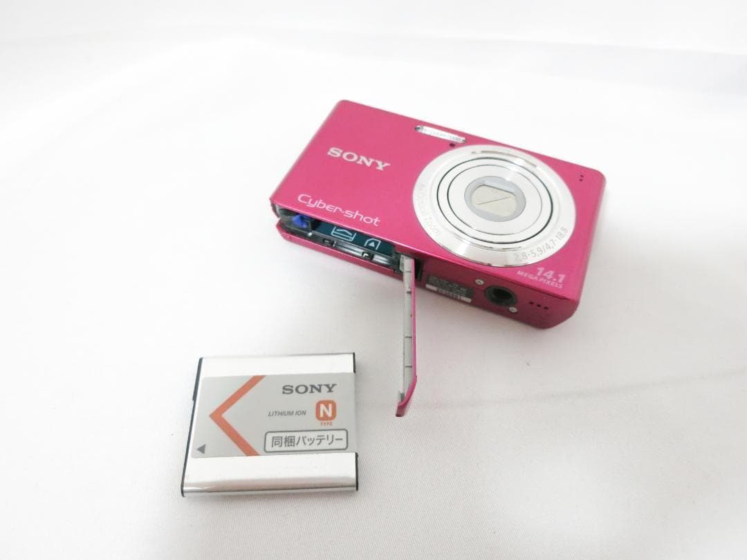 ★美品★デジタルカメラ SONY Cyber-shot DSC-W610 ピンク