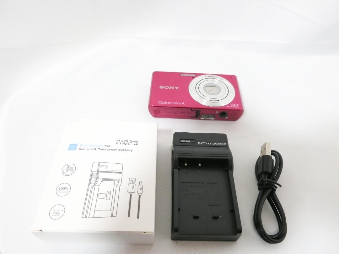 ★美品★デジタルカメラ SONY Cyber-shot DSC-W610 ピンク
