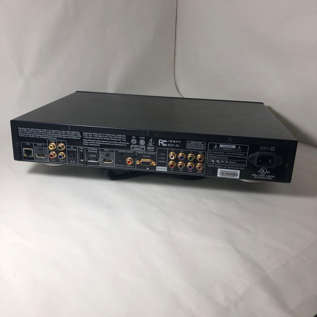 Oppo フルユニバーサルプレーヤー　BDP-93
