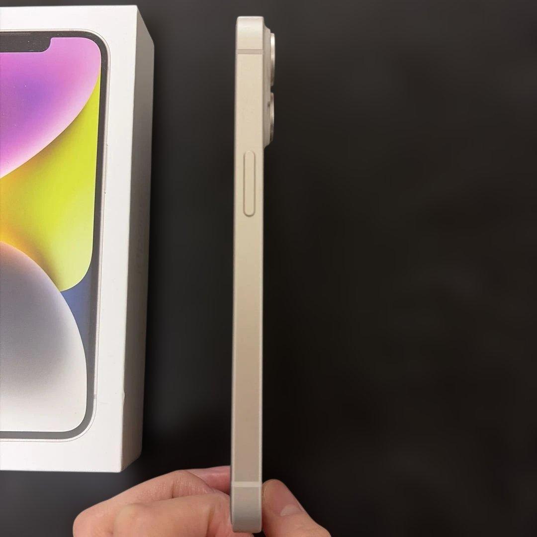 iPhone14 256GB スターライト 白