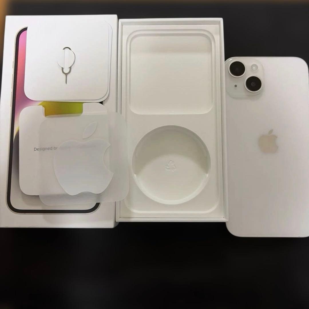 iPhone14 256GB スターライト 白