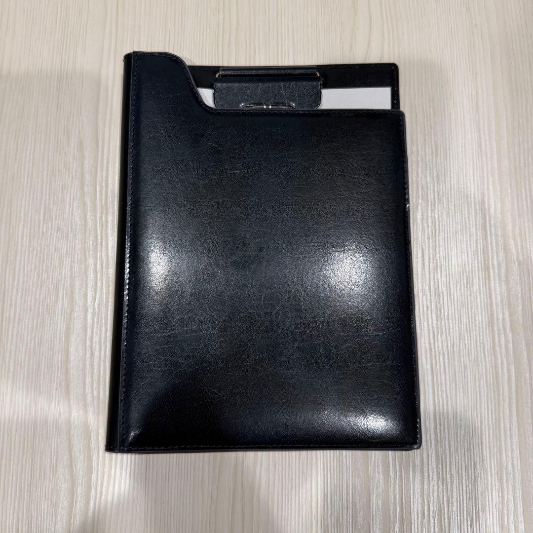 【新品】レイメイ藤井 zeitVektor クリップファイル A5 ネイビー
