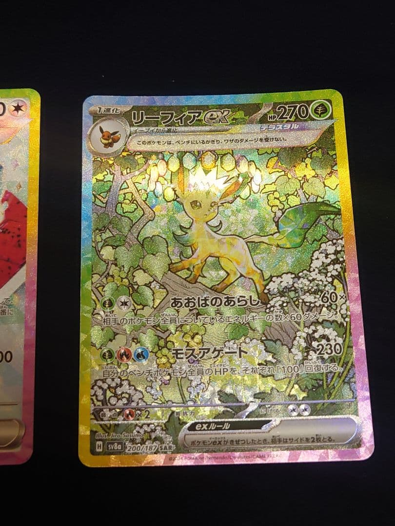 ビ*ル様 ポケモンカード　 イーブイex リーフィアex 　テラスタルフェス