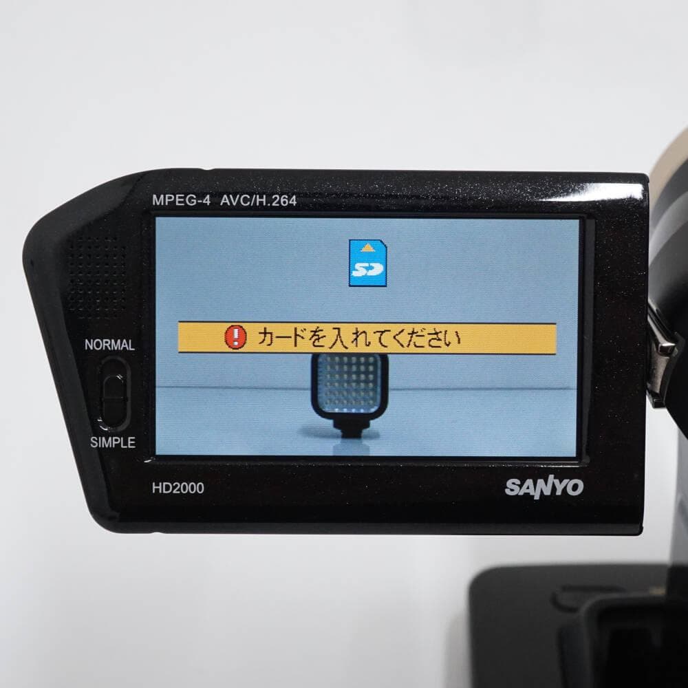 SANYO Xacti DMX-HD2000 ビデオカメラ USED美品