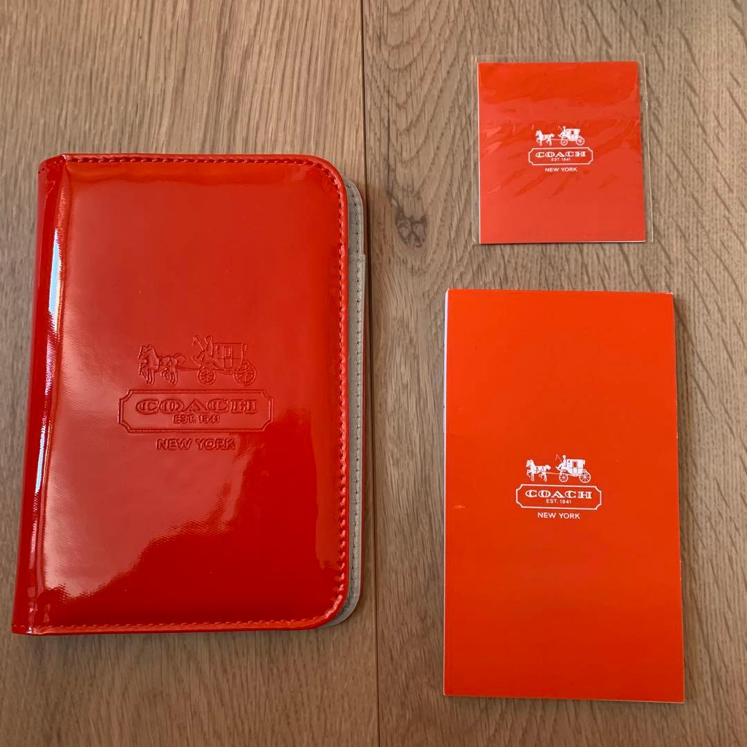 COACH コーチ　雑貨　手帳　レターセット　ミラー