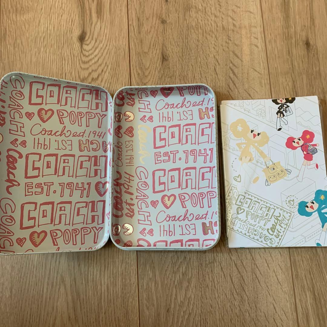 COACH コーチ　雑貨　手帳　レターセット　ミラー