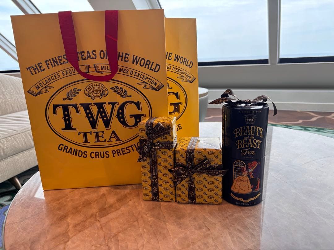 TWG TEA Belle’sTeaBox ディズニークルーズ アドベンチャー号
