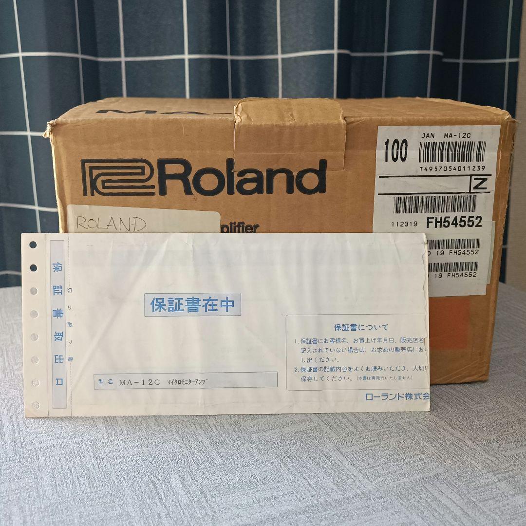 ★ Roland MA-12C スピーカー ペア 元箱付 ★