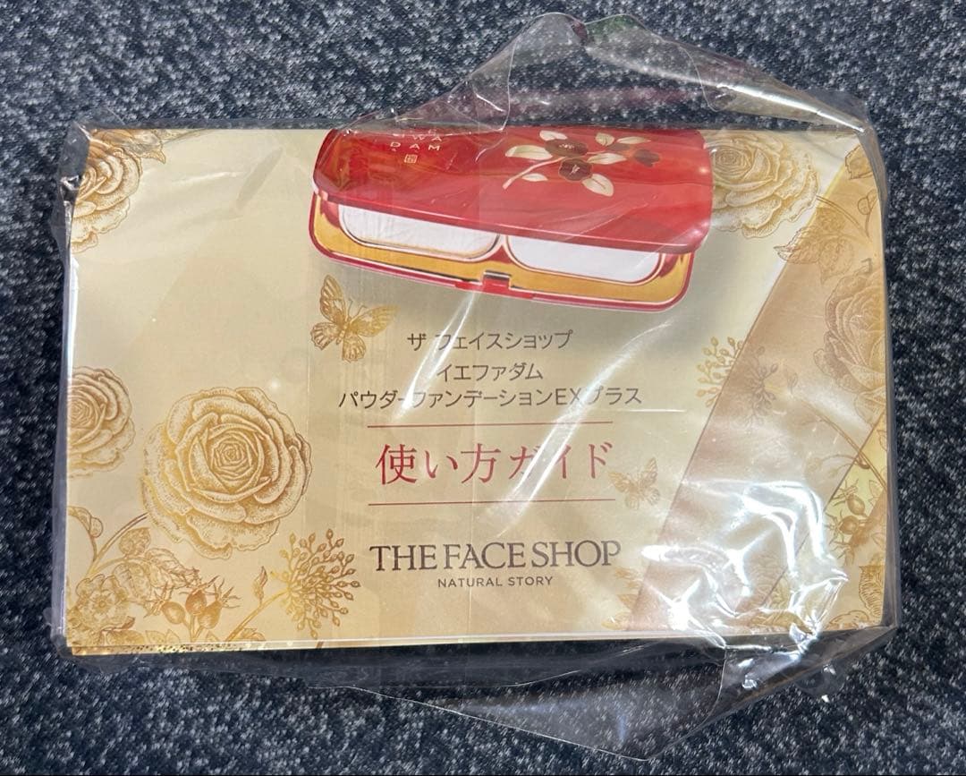 ザフェイスショップイェファダムパウダーファンデーション EXプラス 3個分セット
