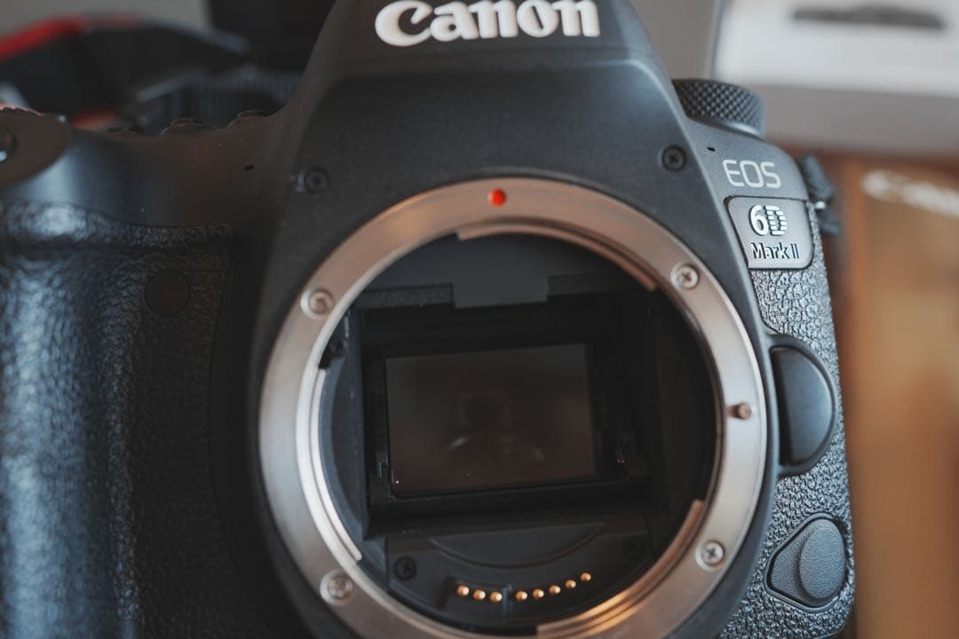 Canon EOS 6D Mark II 本体と付属品
