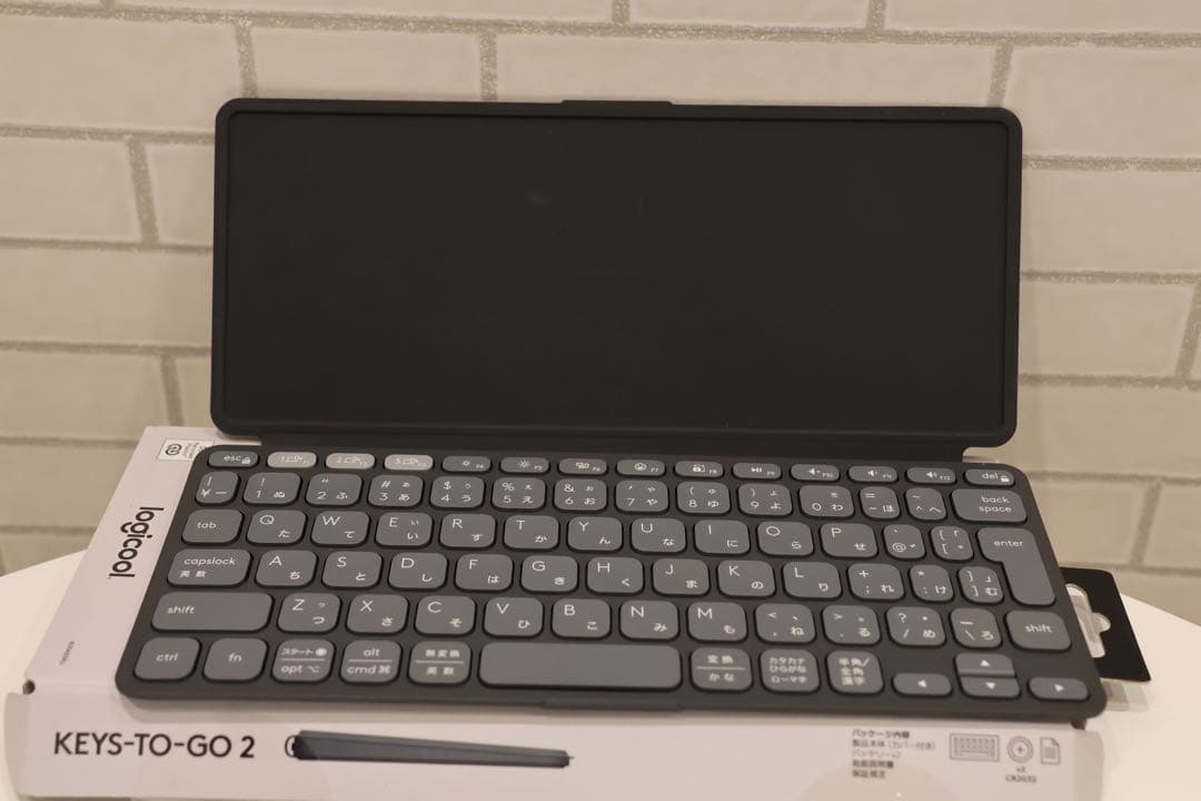 未使用　ロジクール KEYS TO GO 2 ワイヤレス キーボード 薄型