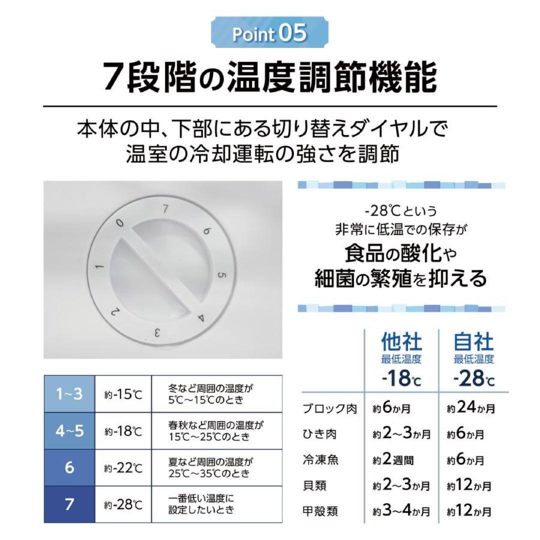 新品 冷凍庫 小型 家庭用 60L スリム 省エネ ノンフロン 家庭用冷凍庫