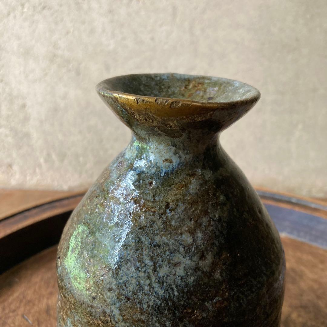 唐津焼　古唐津　朝鮮唐津　徳利　酒器　古道具　桃山　江戸　出土品　李朝　ビンスキ