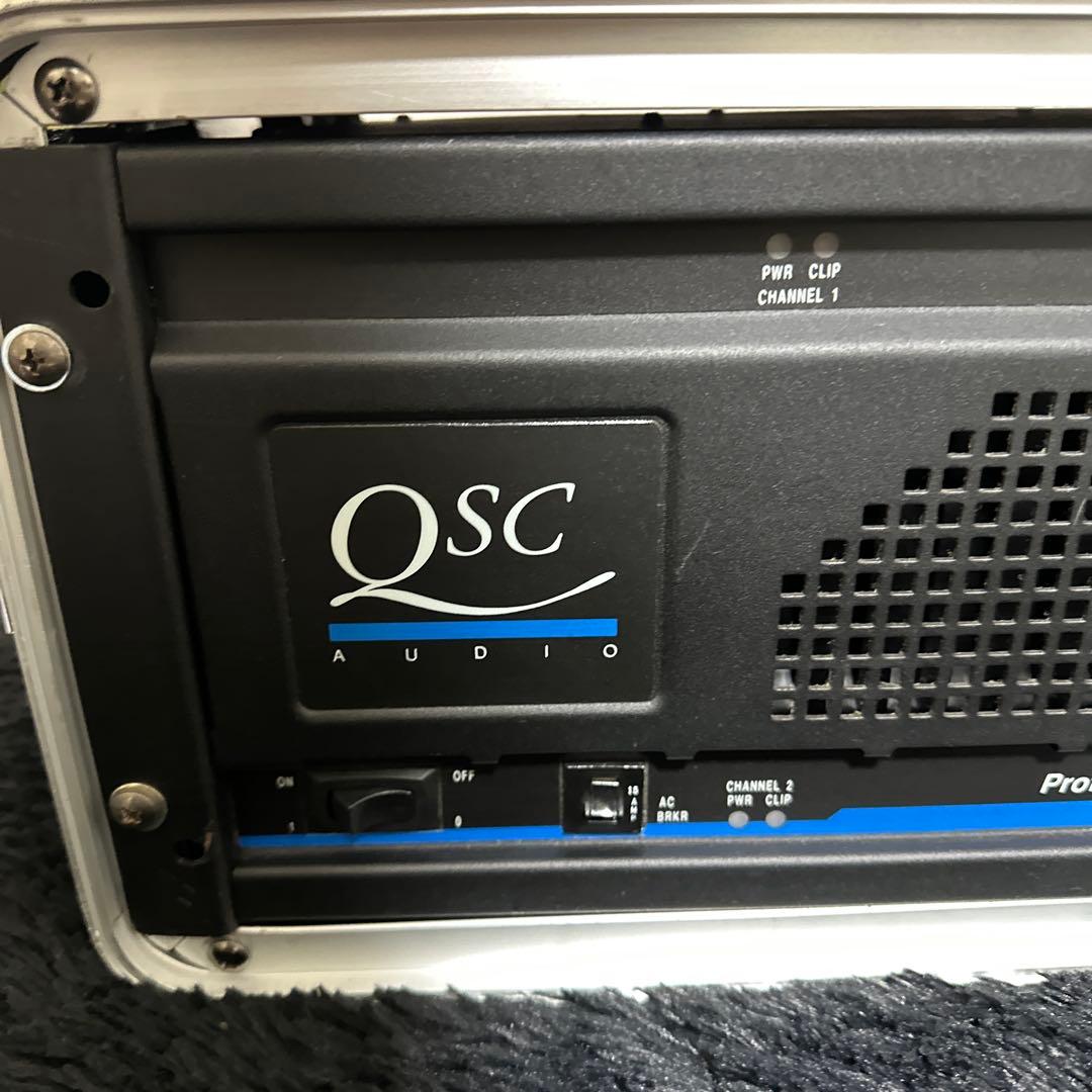QSC AUDIO USA1300 ステレオパワーアンプ ハードケース付属