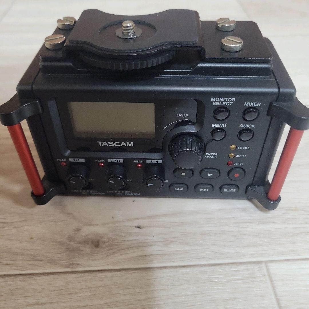 TASCAM DR-60D MKⅡ動画撮影用4トラックオーディオレコーダー