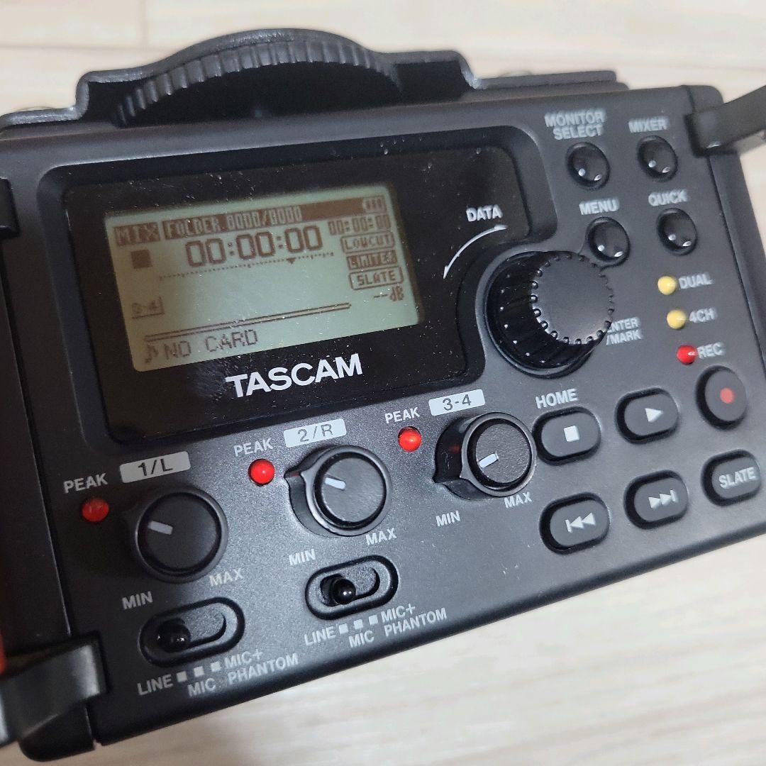 TASCAM DR-60D MKⅡ動画撮影用4トラックオーディオレコーダー